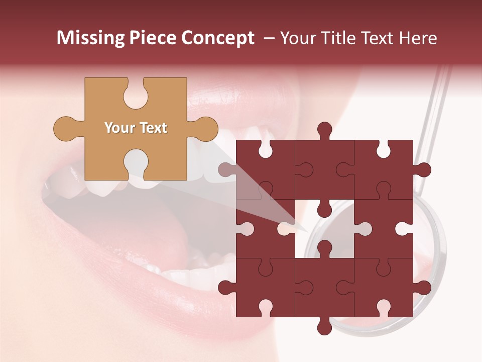 Reflection Young Mirror PowerPoint Template