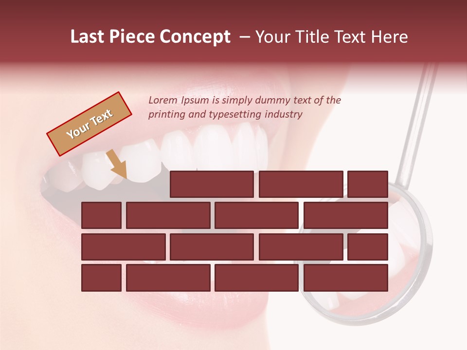 Reflection Young Mirror PowerPoint Template