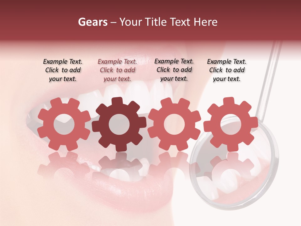 Reflection Young Mirror PowerPoint Template