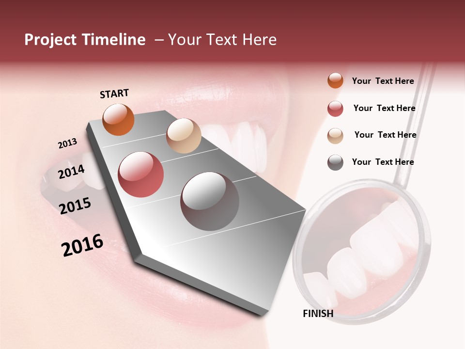 Reflection Young Mirror PowerPoint Template