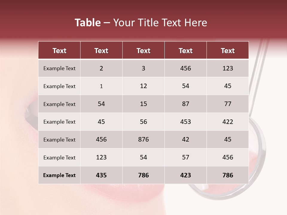 Reflection Young Mirror PowerPoint Template