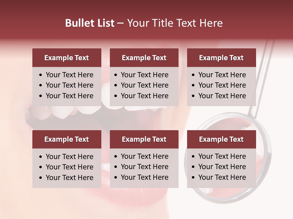 Reflection Young Mirror PowerPoint Template