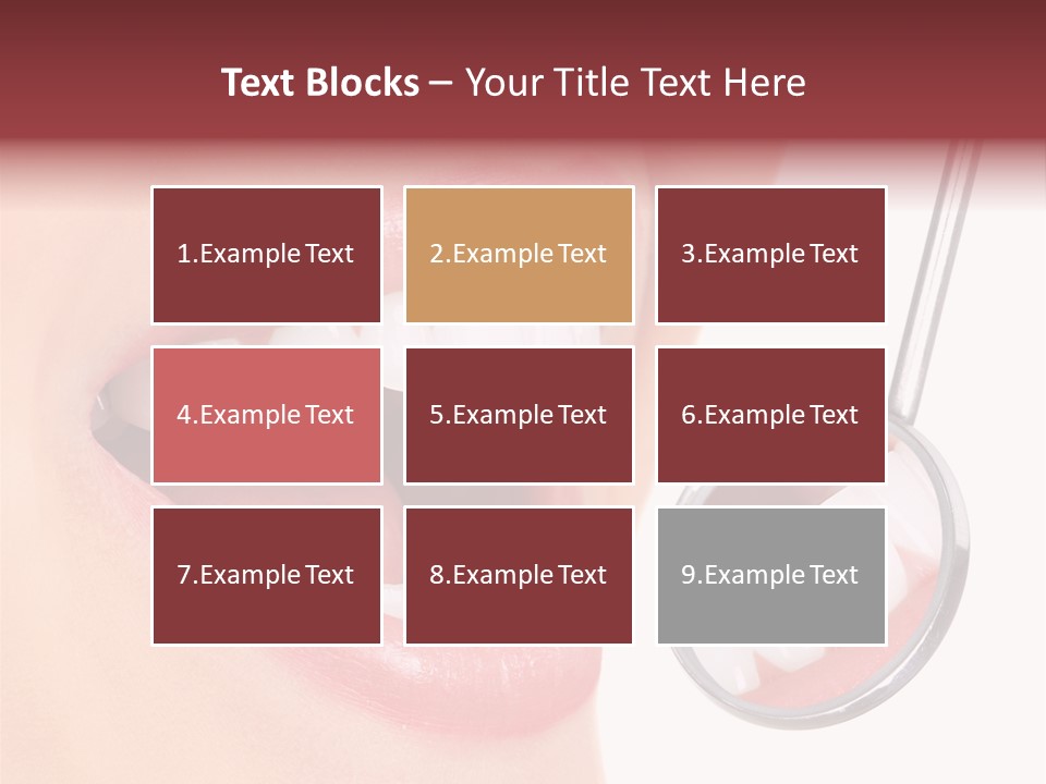 Reflection Young Mirror PowerPoint Template