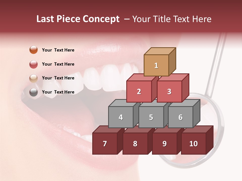 Reflection Young Mirror PowerPoint Template