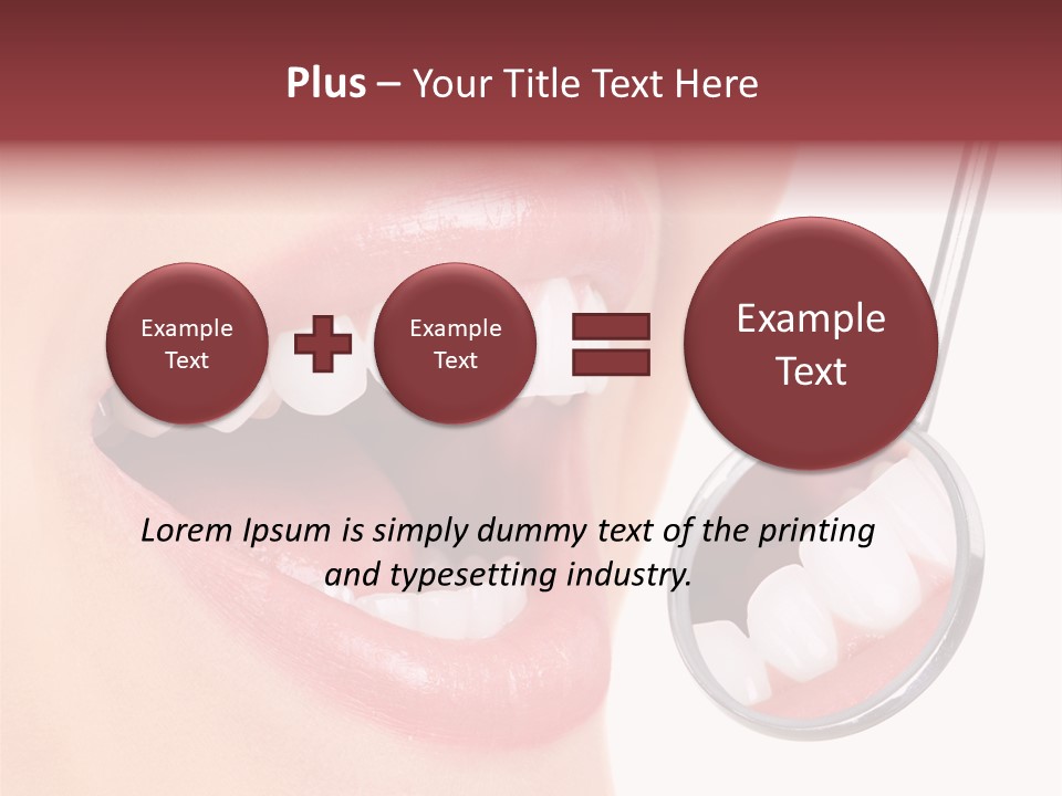 Reflection Young Mirror PowerPoint Template