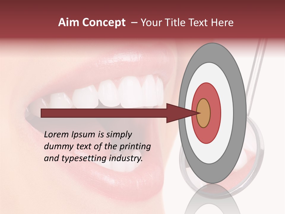 Reflection Young Mirror PowerPoint Template