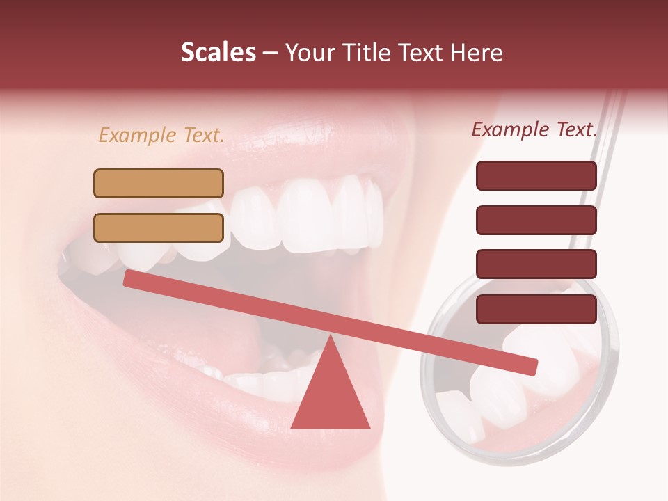 Reflection Young Mirror PowerPoint Template