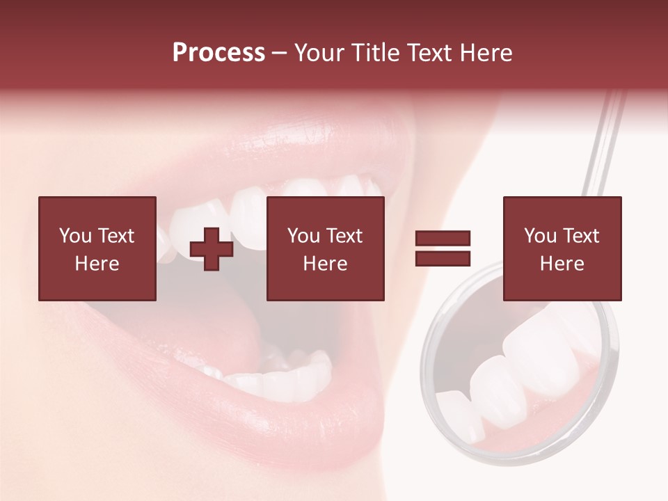 Reflection Young Mirror PowerPoint Template