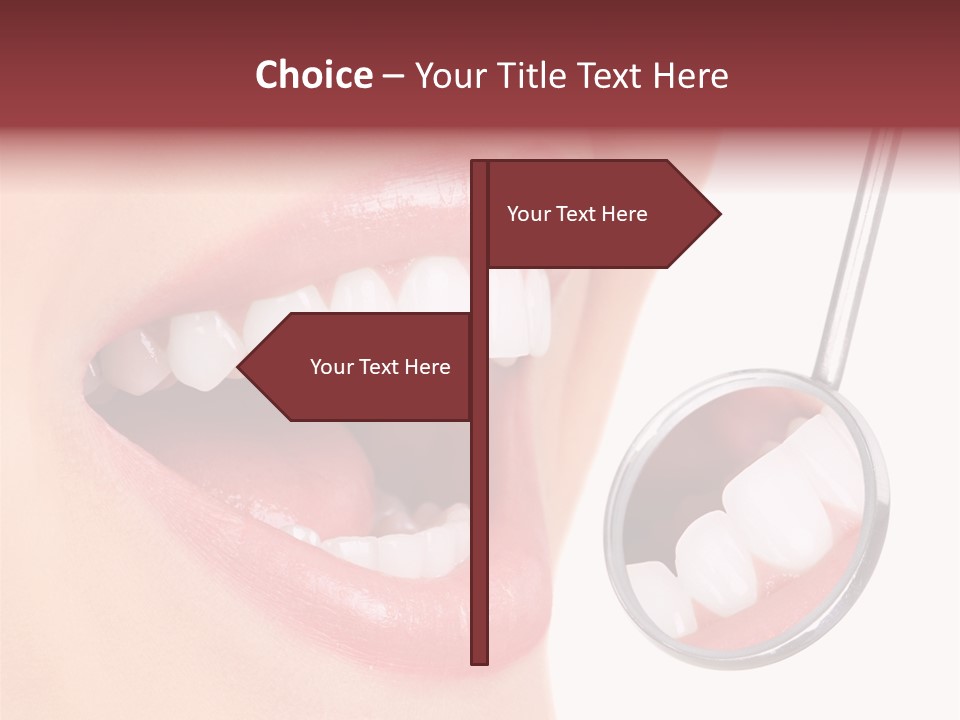 Reflection Young Mirror PowerPoint Template