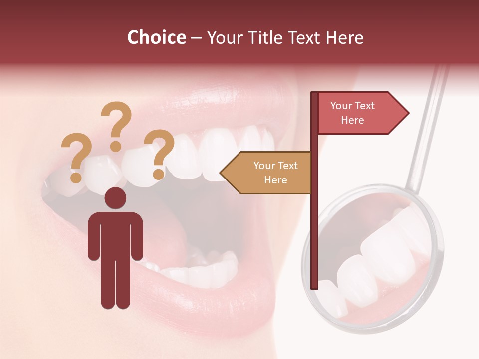 Reflection Young Mirror PowerPoint Template