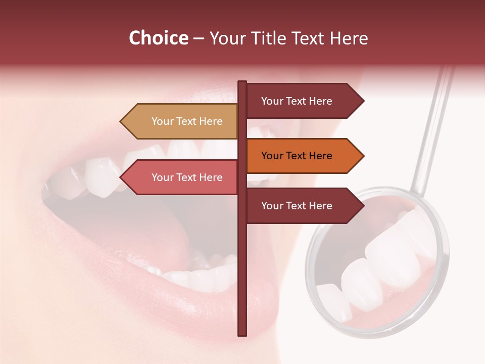 Reflection Young Mirror PowerPoint Template