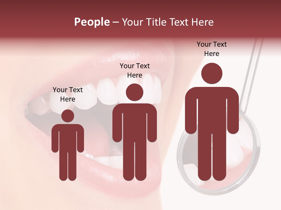 Reflection Young Mirror PowerPoint Template