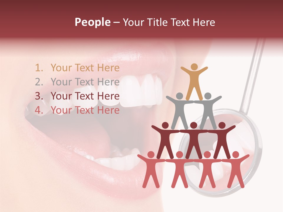 Reflection Young Mirror PowerPoint Template