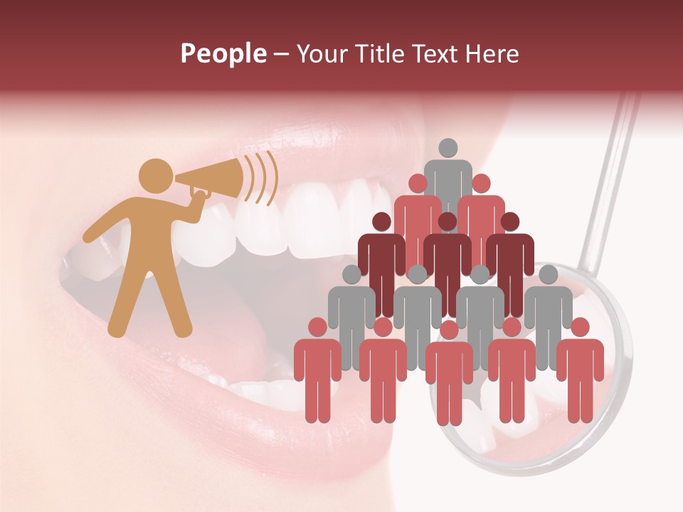 Reflection Young Mirror PowerPoint Template