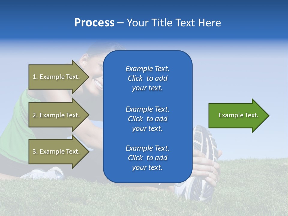 Outdoors Woman Female PowerPoint Template