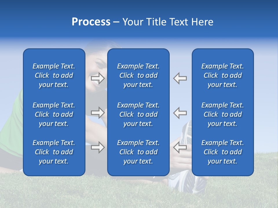 Outdoors Woman Female PowerPoint Template