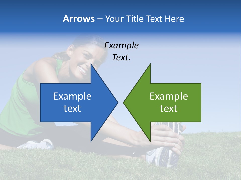 Outdoors Woman Female PowerPoint Template