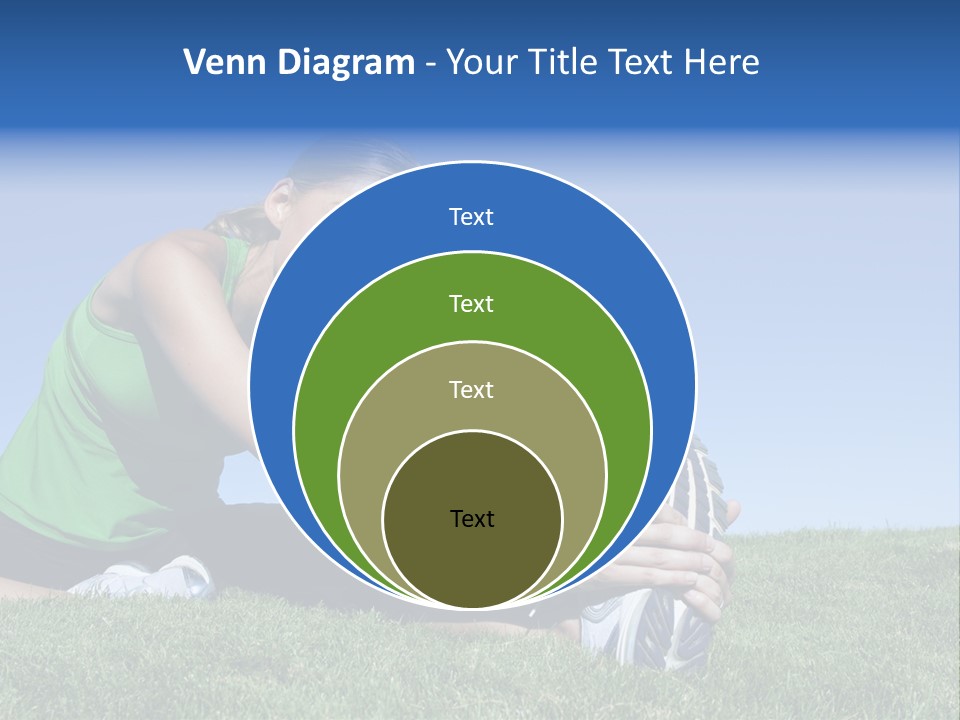 Outdoors Woman Female PowerPoint Template