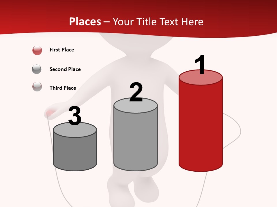 White Background Lifestyle PowerPoint Template