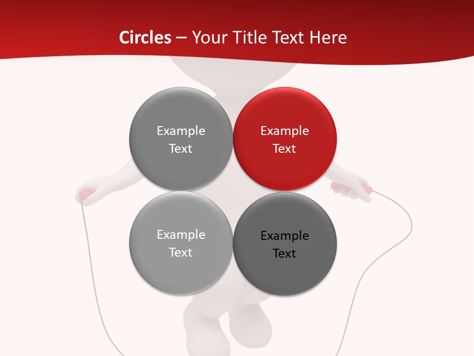 White Background Lifestyle PowerPoint Template