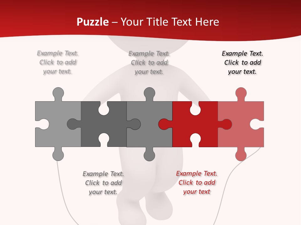 White Background Lifestyle PowerPoint Template