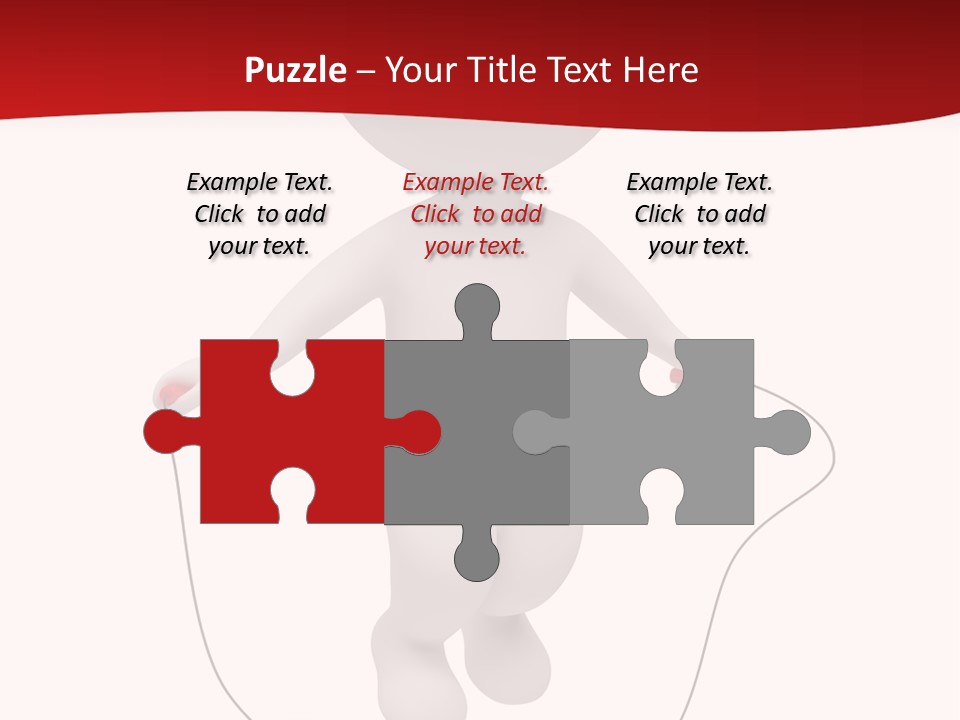 White Background Lifestyle PowerPoint Template