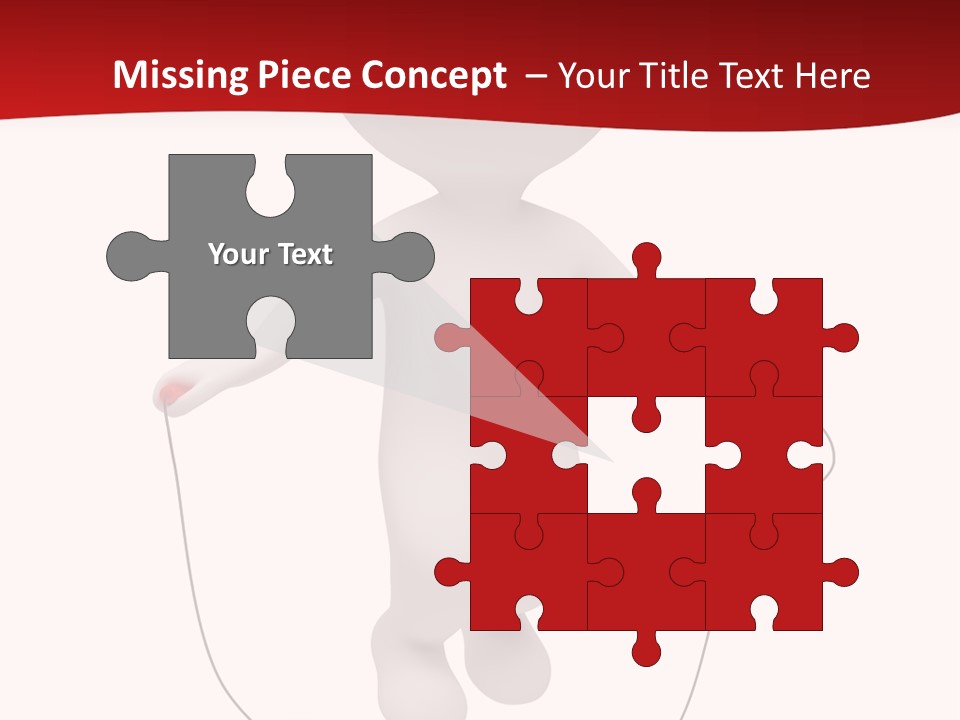 White Background Lifestyle PowerPoint Template