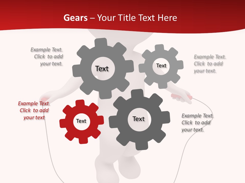 White Background Lifestyle PowerPoint Template