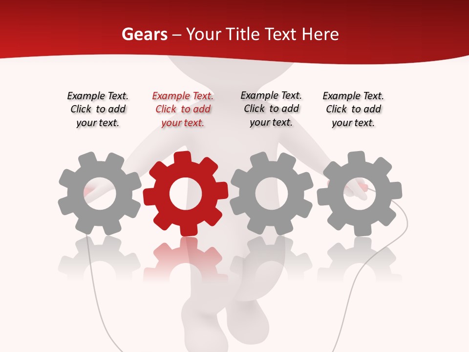 White Background Lifestyle PowerPoint Template