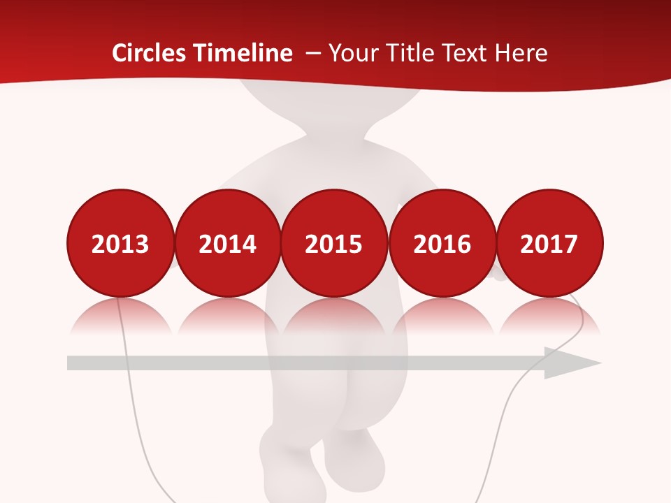 White Background Lifestyle PowerPoint Template