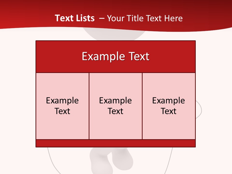 White Background Lifestyle PowerPoint Template