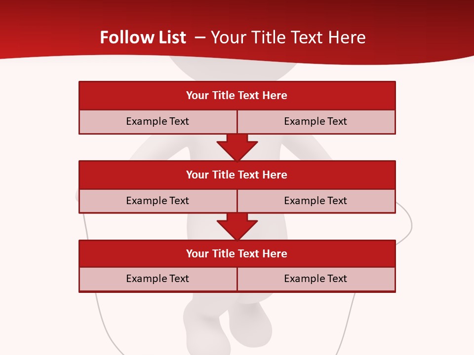 White Background Lifestyle PowerPoint Template