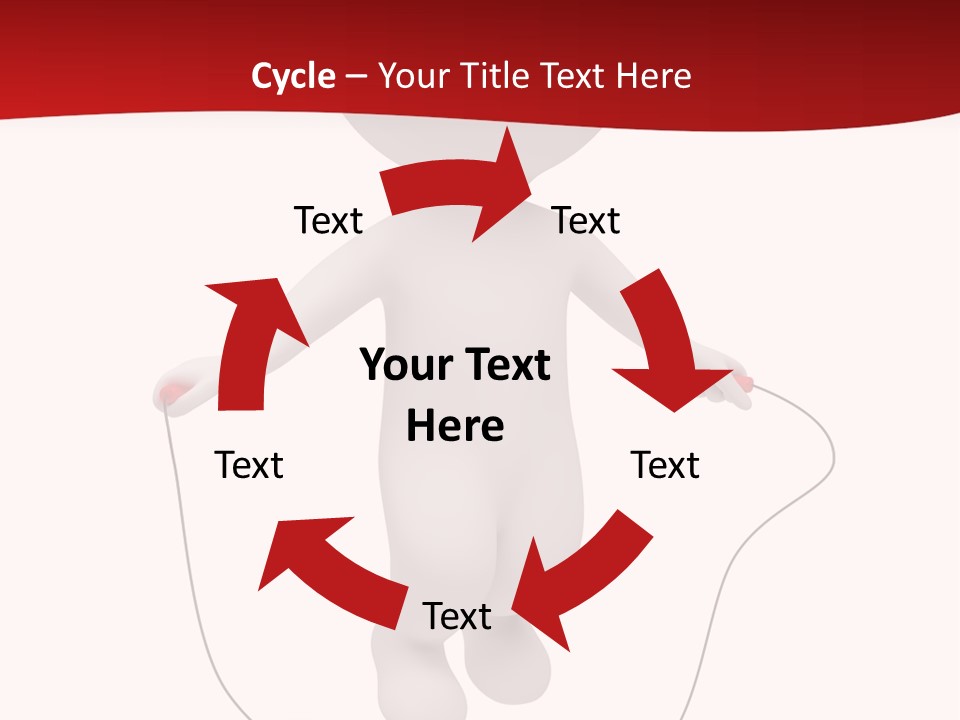 White Background Lifestyle PowerPoint Template