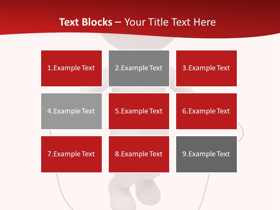 White Background Lifestyle PowerPoint Template