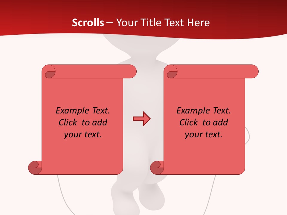 White Background Lifestyle PowerPoint Template