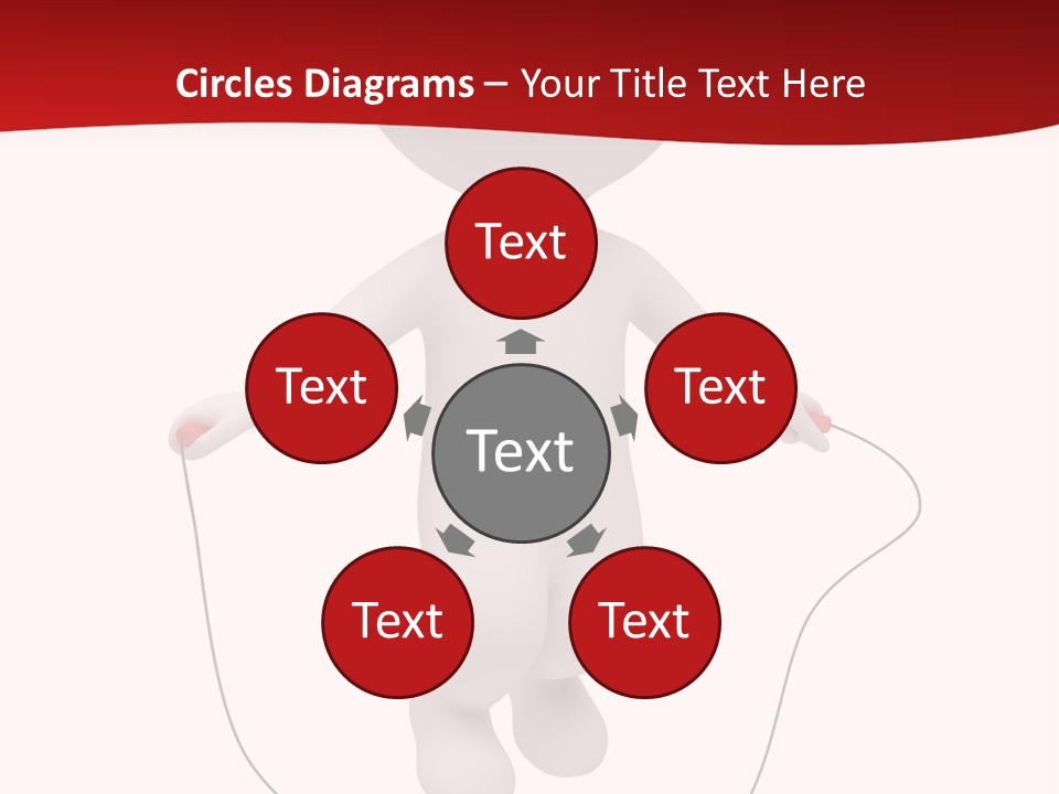 White Background Lifestyle PowerPoint Template