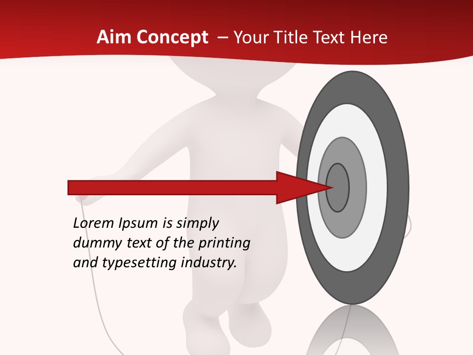 White Background Lifestyle PowerPoint Template