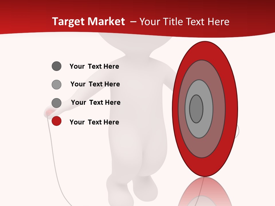 White Background Lifestyle PowerPoint Template