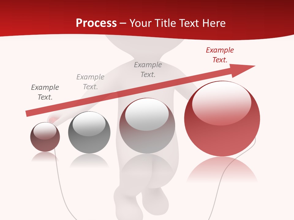 White Background Lifestyle PowerPoint Template