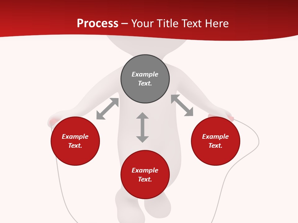 White Background Lifestyle PowerPoint Template