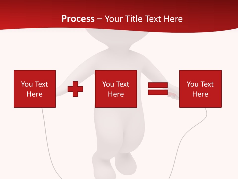 White Background Lifestyle PowerPoint Template