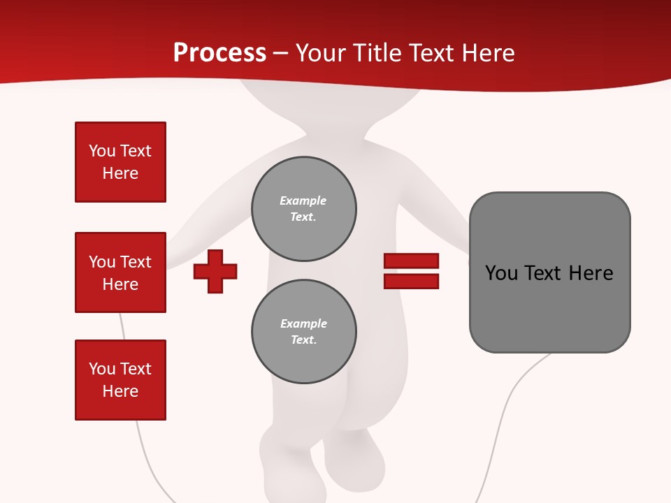 White Background Lifestyle PowerPoint Template