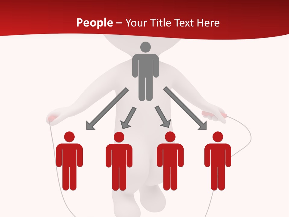 White Background Lifestyle PowerPoint Template