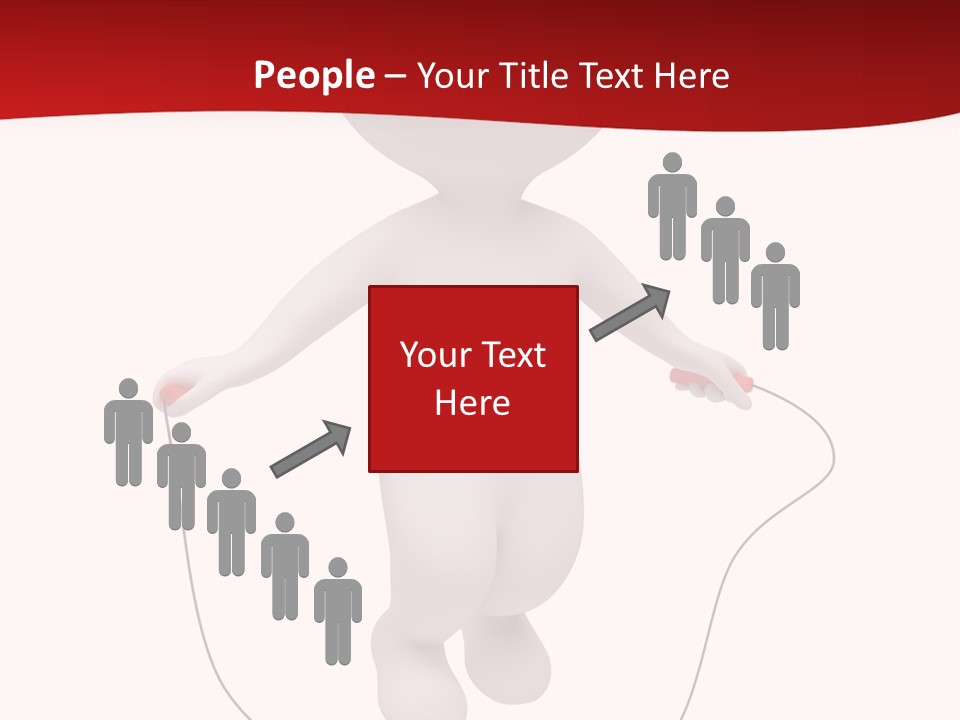 White Background Lifestyle PowerPoint Template