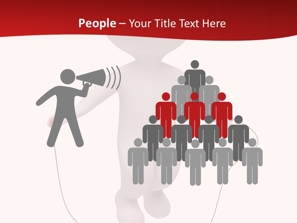 White Background Lifestyle PowerPoint Template