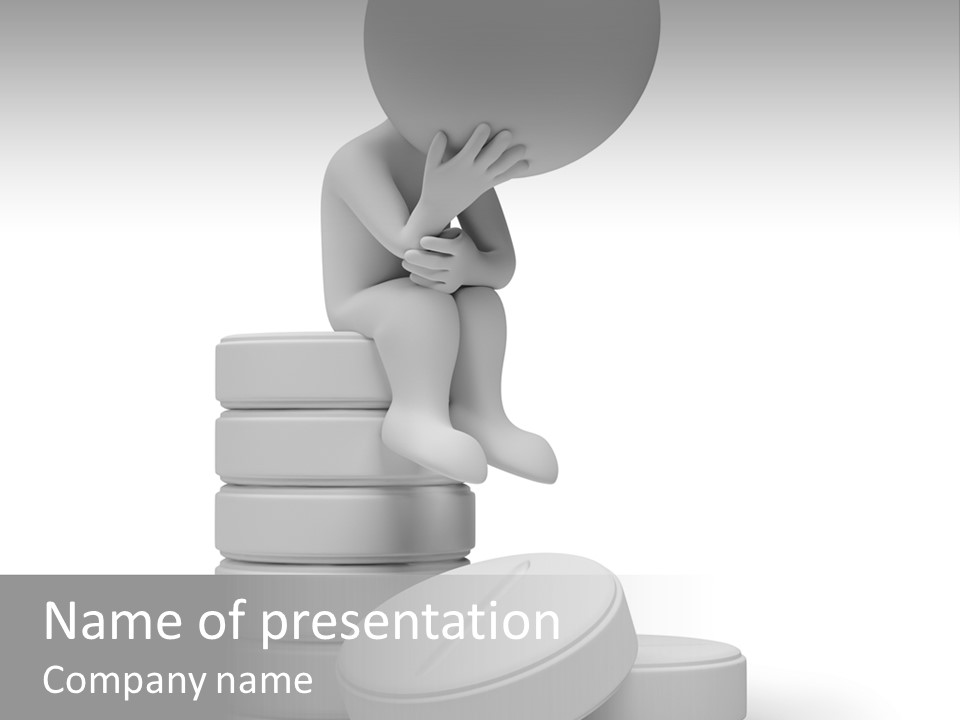 Medication Tablets Antibiotic PowerPoint Template