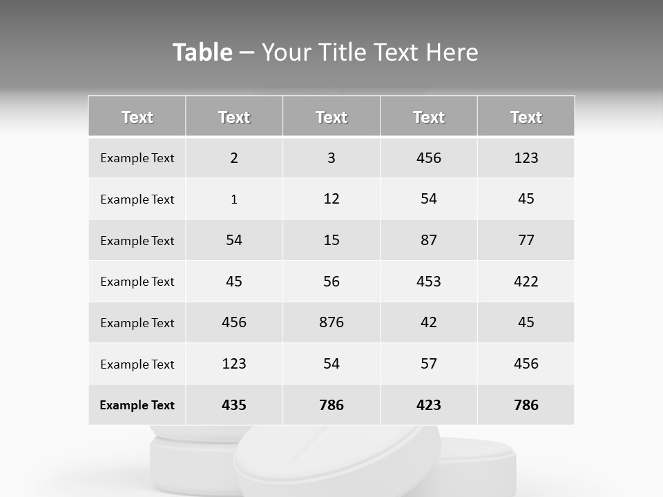 Medication Tablets Antibiotic PowerPoint Template