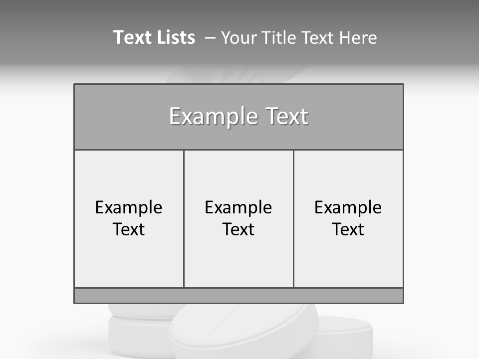 Medication Tablets Antibiotic PowerPoint Template