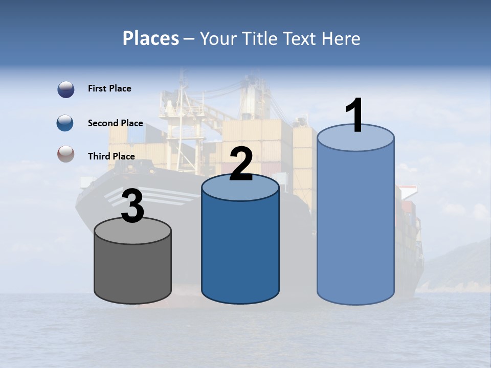 Industrial Crane Carrier PowerPoint Template