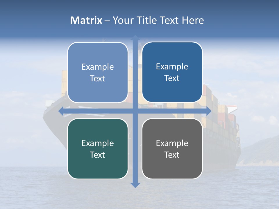 Industrial Crane Carrier PowerPoint Template